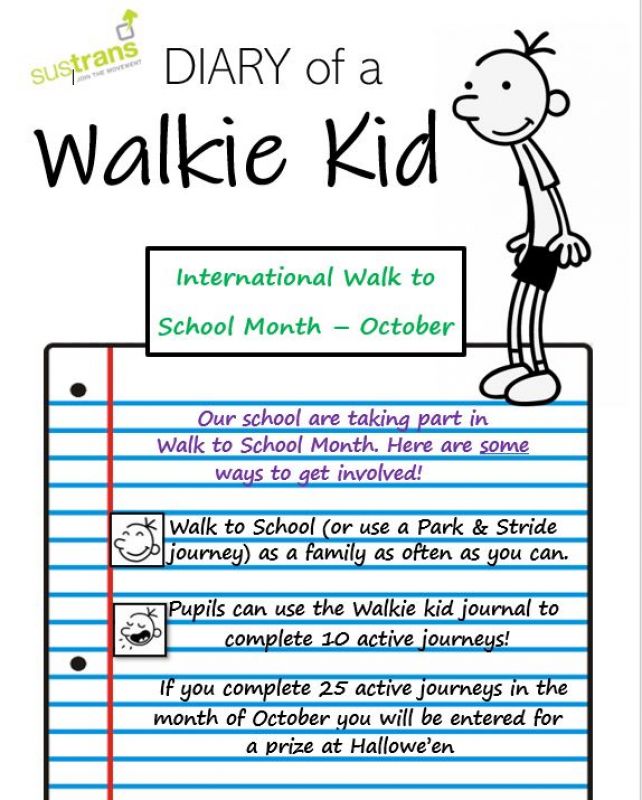 International walk to school month 